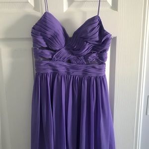 Purple dress by Adrianna Papell